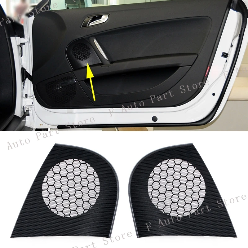 8J0035409 8J0035410 Front Door Speaker Audio Horn Trim Cover Cap Shell House For Audi TT 8J MK2 TTS 2008-2014