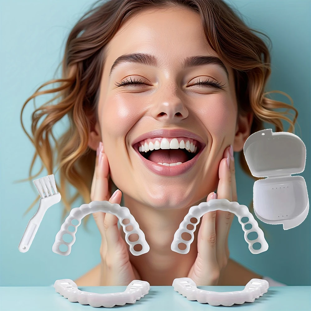 

Thin Invisible Teeth Veneers, Instant Smile Whitening Cover, Unnoticeable when talking and communicating daily H2931
