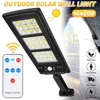 Powerful Led Solar Light Outdoor 180LED Commercial Solar Street Light Motion Sensor Lamp Dusk To Dawn Road Lamp for Garage