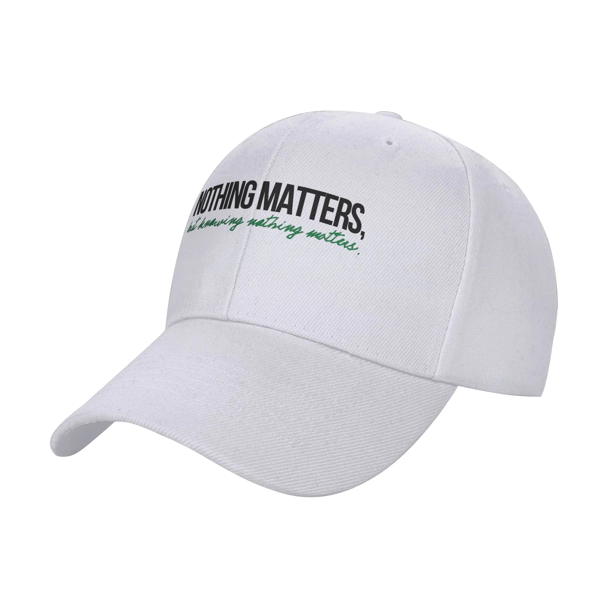 Wicked Quote - Dancing Through Life Trendy Baseball Cap Tailgate Party Men Sun Hat
