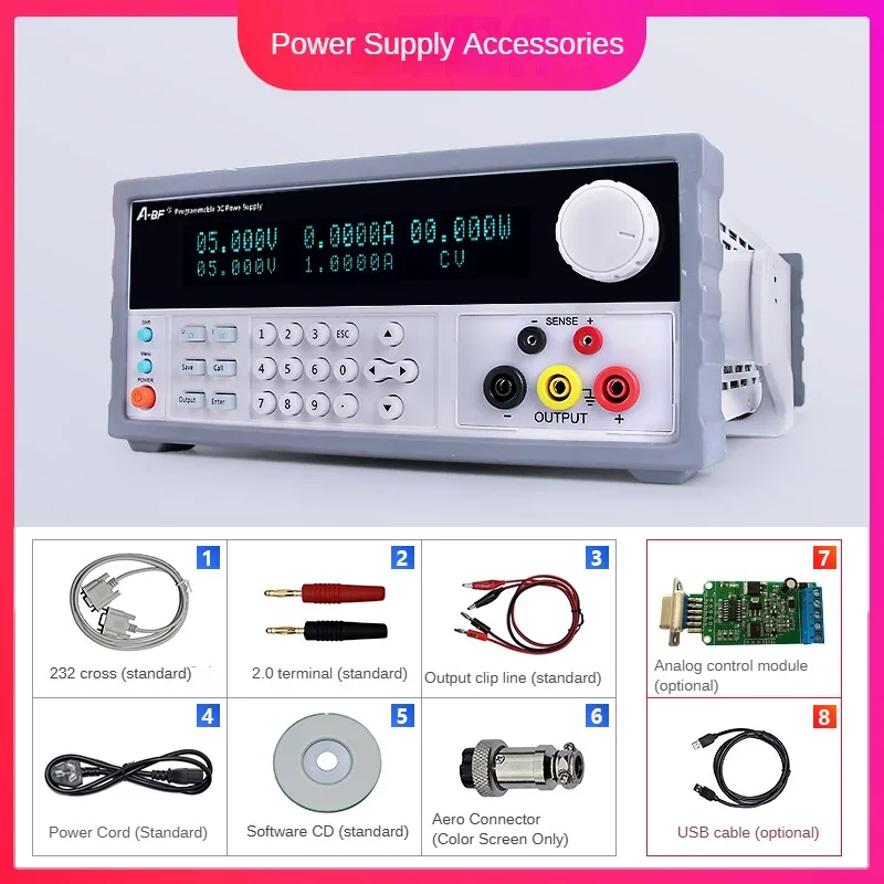 Uncommon 5 high precision programmable DC power supply Low ripple program control power supply 30V150V10A