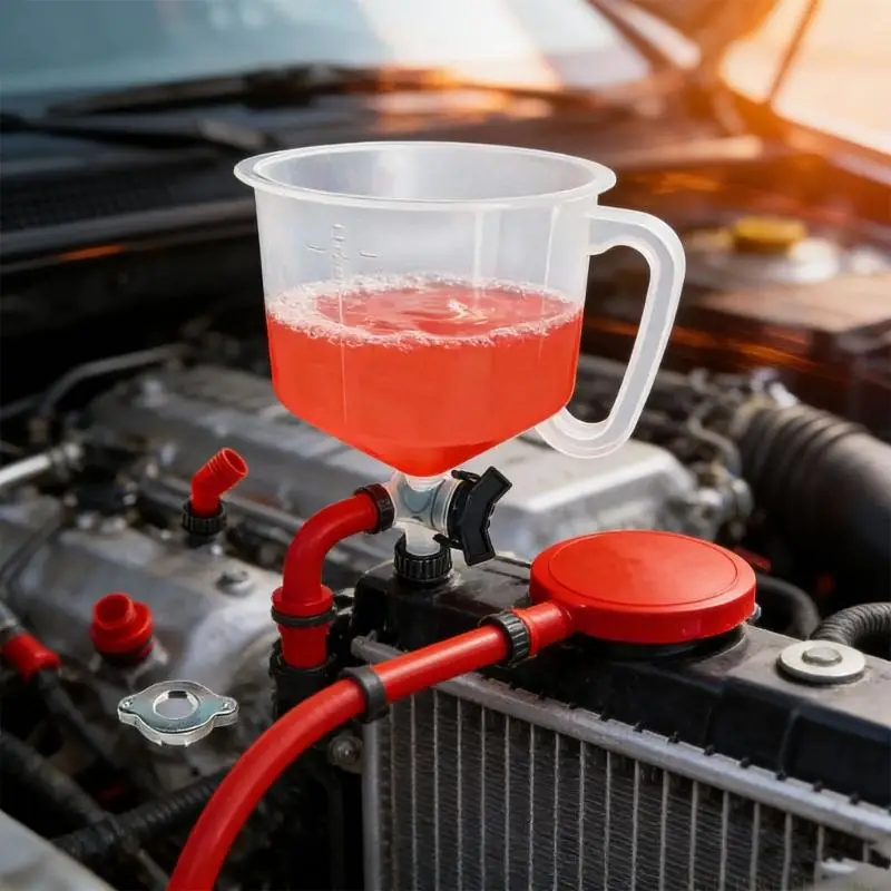 

J0MA 15Pcs Vehicle Antifreeze Dispenser With Adjustment For Coolant Refilling And