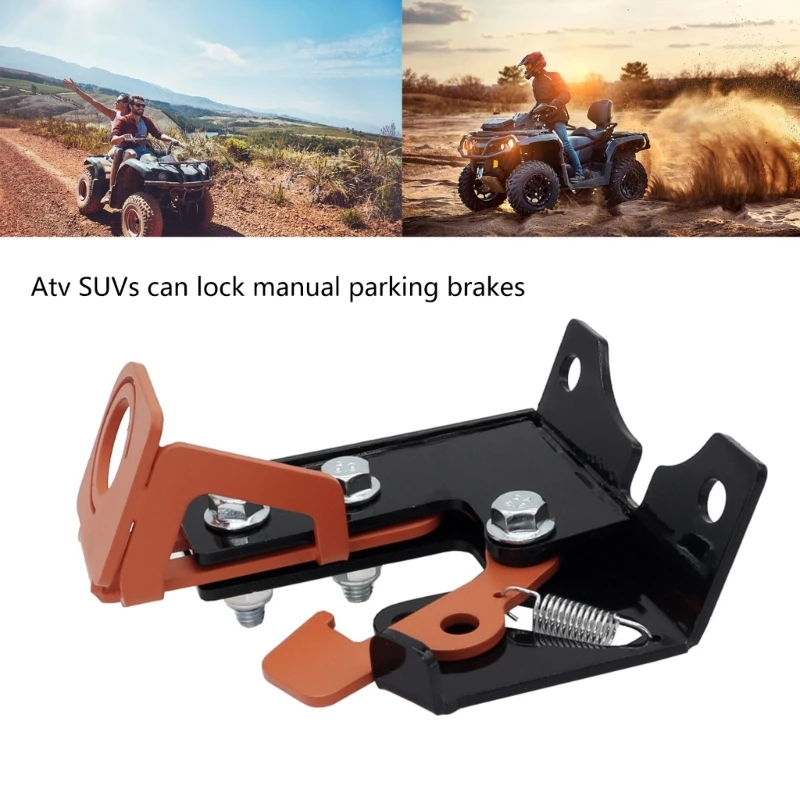 ATV Parking Brake Thingy for 1000 Lockable Manual Parking Brake with Spring Replacement Accessory