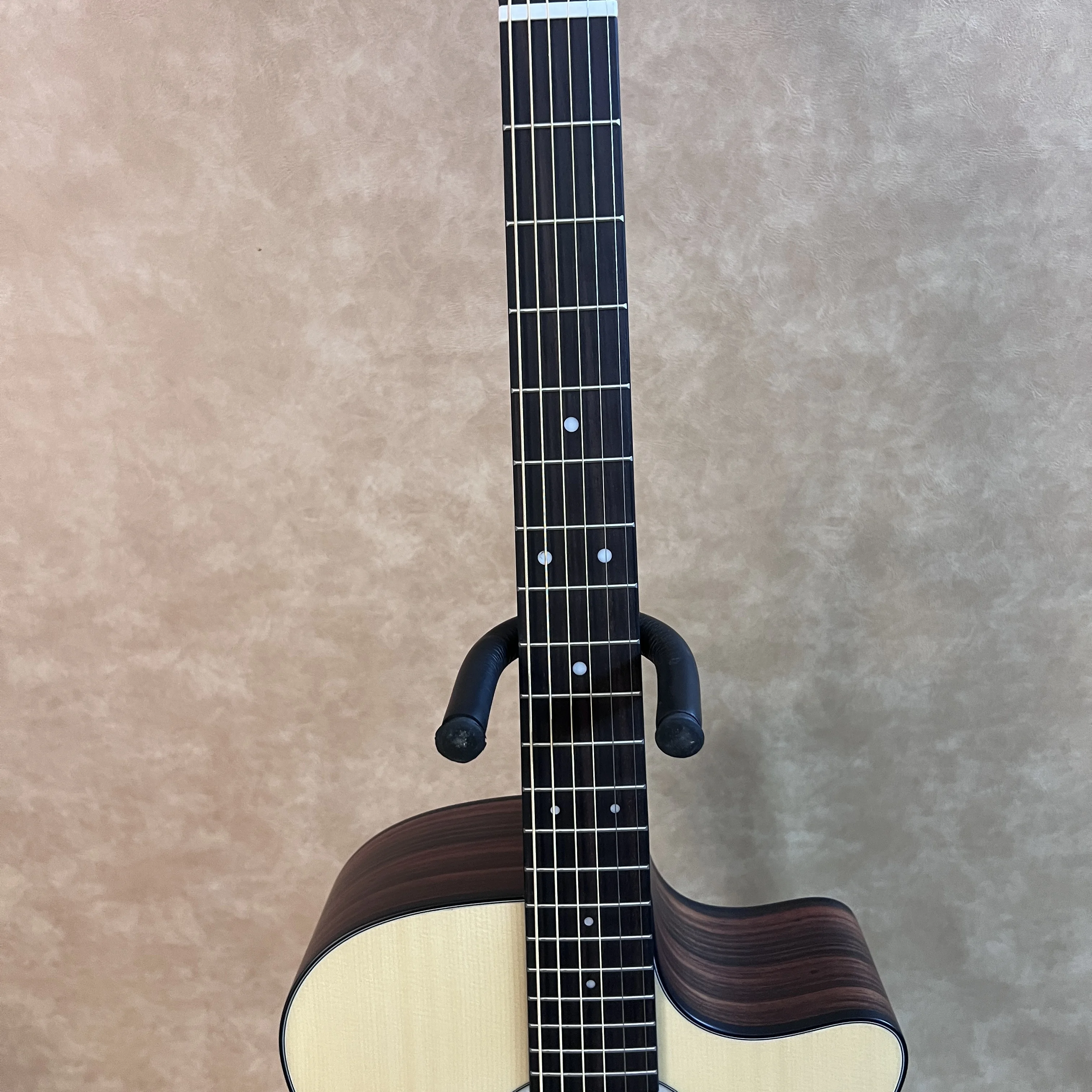 20th Anniversary Commemorative Acoustic Guitar 6-String Spruce Top Blackwood Side Backboard and Rosewood Fingerboard Nut Folk Style