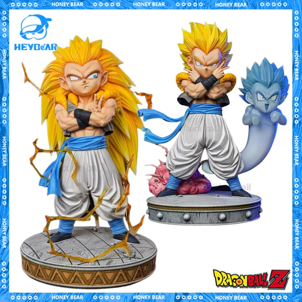 

Dragon Ball Z Figure Gotenks Figures Super Saiyan Gotenks Anime Figurine Ghost Squad Model Statue Doll Decoration Kids Toys Gift