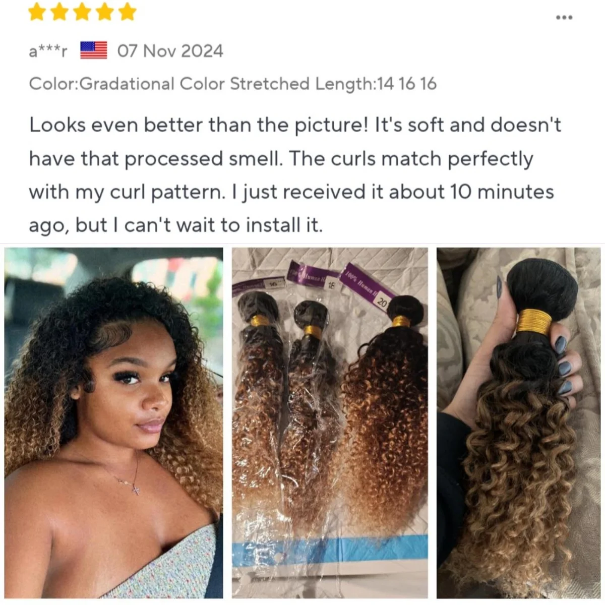 12A Brazilian Kinky Curly Human Hair Bundles Ombre Blonde Colored Curly Hair Weave 3/4 Bundles 100% Virgin Raw Hair Extensions