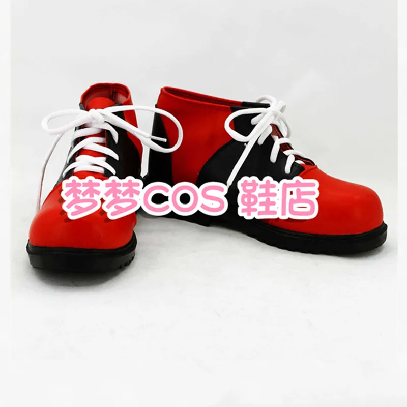 Kagerou Project Kisaragi Shintaro, zapatos de disfraz, zapatos rojos hechos a mano, zapatos de Carnaval y Halloween