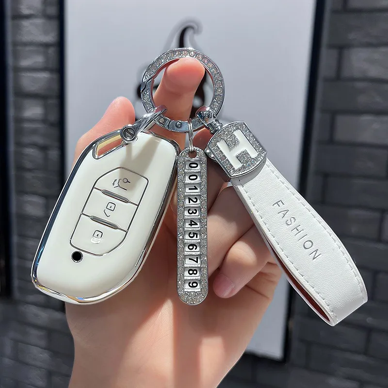 for Dongfeng Fengxing Forthing T5 EVO T5L T5EVO 2021 2024 Car Key Case Remote Cover Shell Keychain Fob Interior Accessories