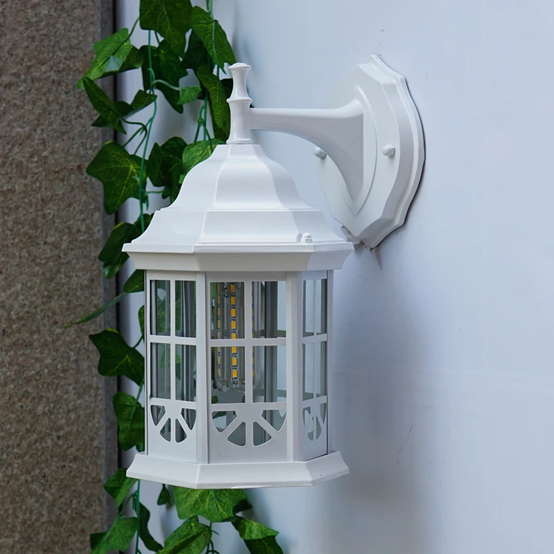 White American style rural bar, balcony, wall lamp, outdoor terrace, waterproof living room lamp, retro outdoor corridor,