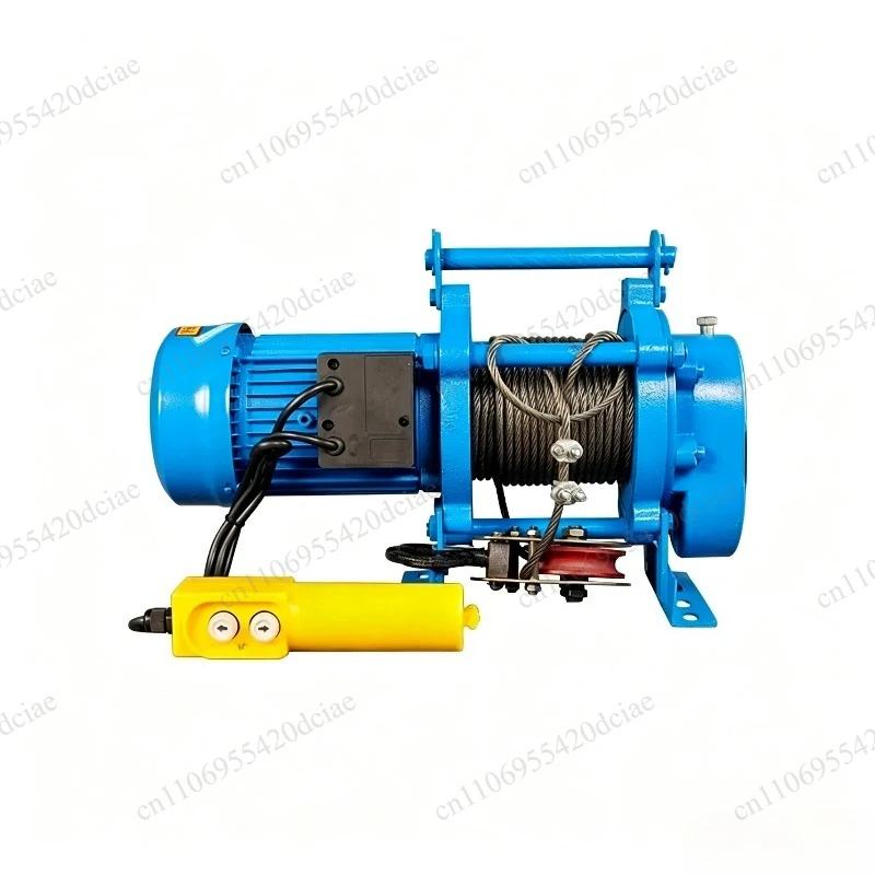 380V building decoration small crane 220V winch 1 ton 2T electric hoist