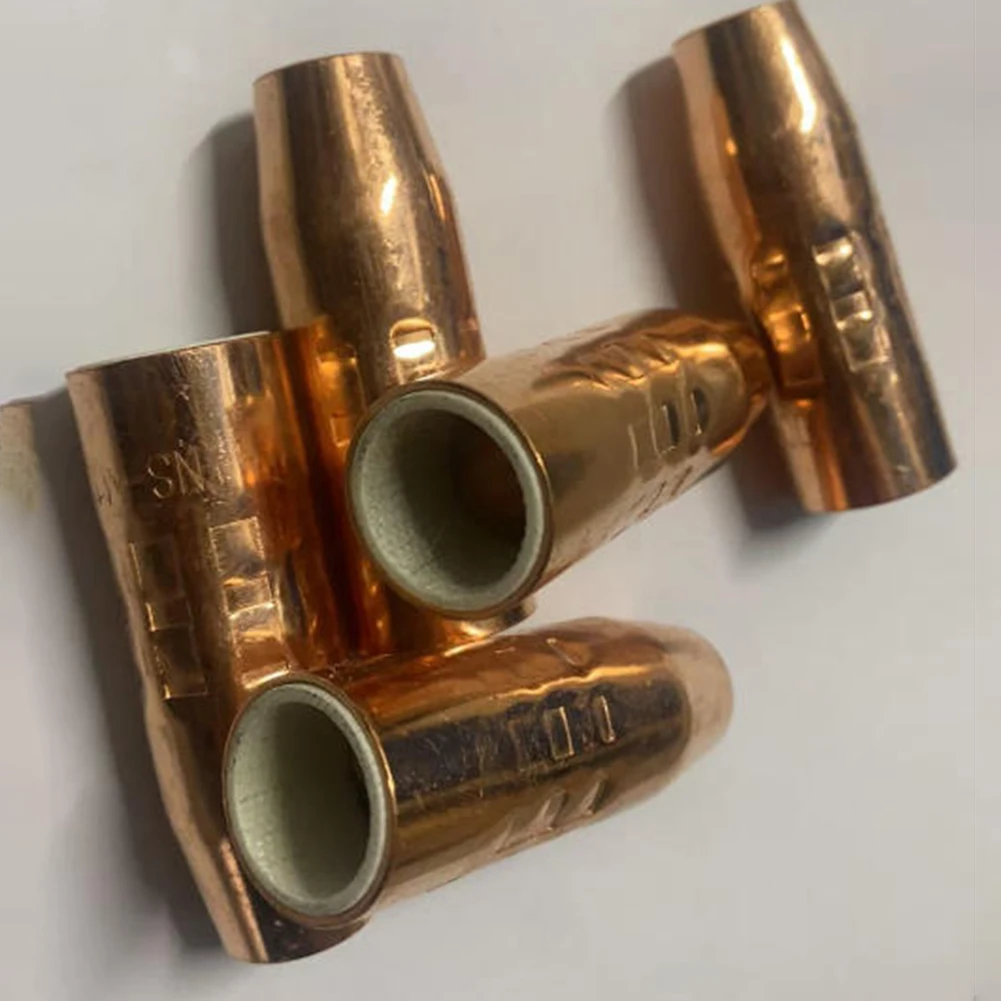 NSM1200C MIG فوهة لحام 2 قطعة 12 بوصة فتحة النحاس استبدال متوافق مع ميلر لسلسلة MDX المواد الاستهلاكية لحام