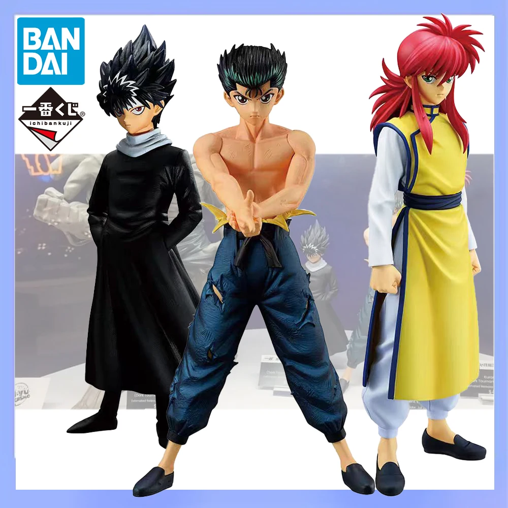 

В наличии оригинальная фигурка Bandai Spirits Ichiban Kuji Yu Hakusho Urameshi Yuusuke Hiei Kurama Anime Figre Action Figure Garage Kit
