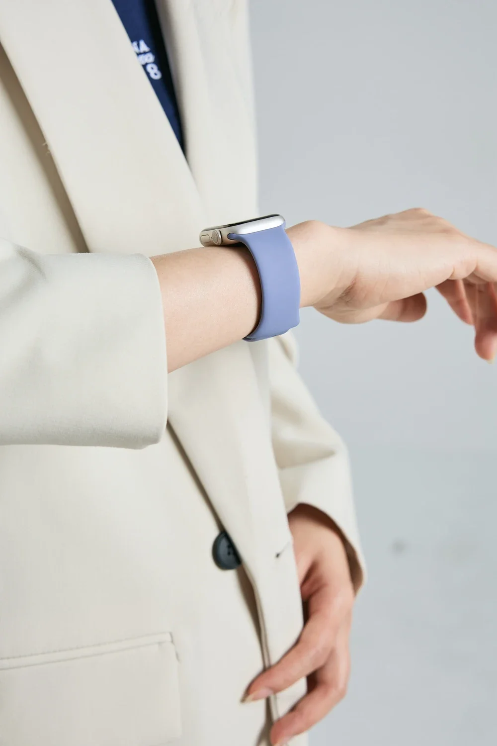 Bellissimo cinturino in silicone per cinturino Apple Watch da donna serie 10/9/8/7/6/5/4/3/2/SE per iwatch 38mm 40mm 41mm 42mm 44mm 45mm 46mm 49mm