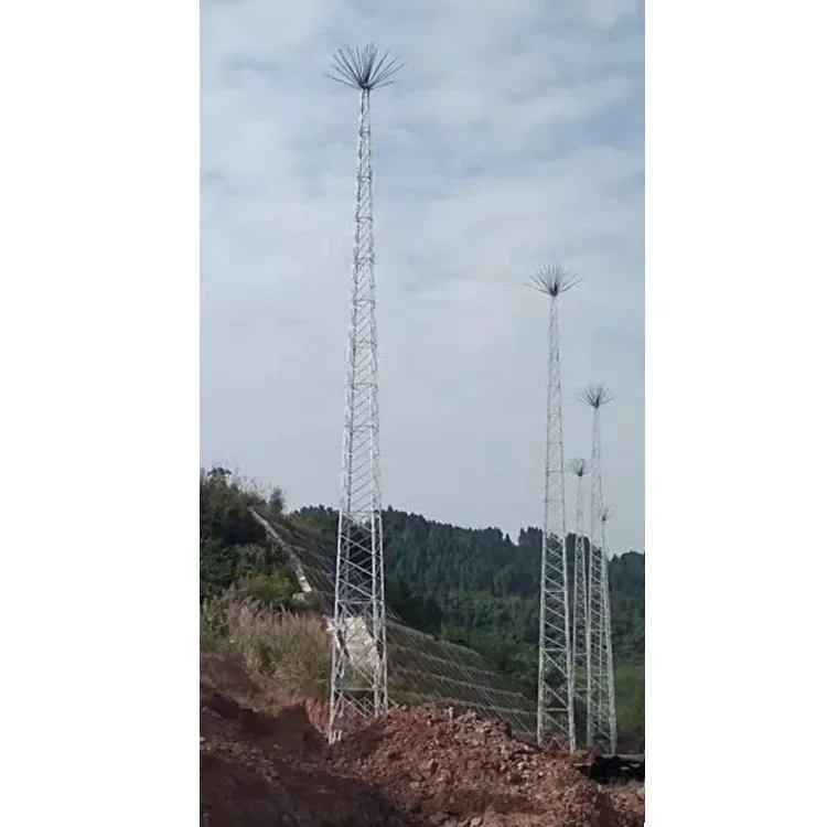 Decorative tower / building lightning Arrester lightning rod protection multi-function tower