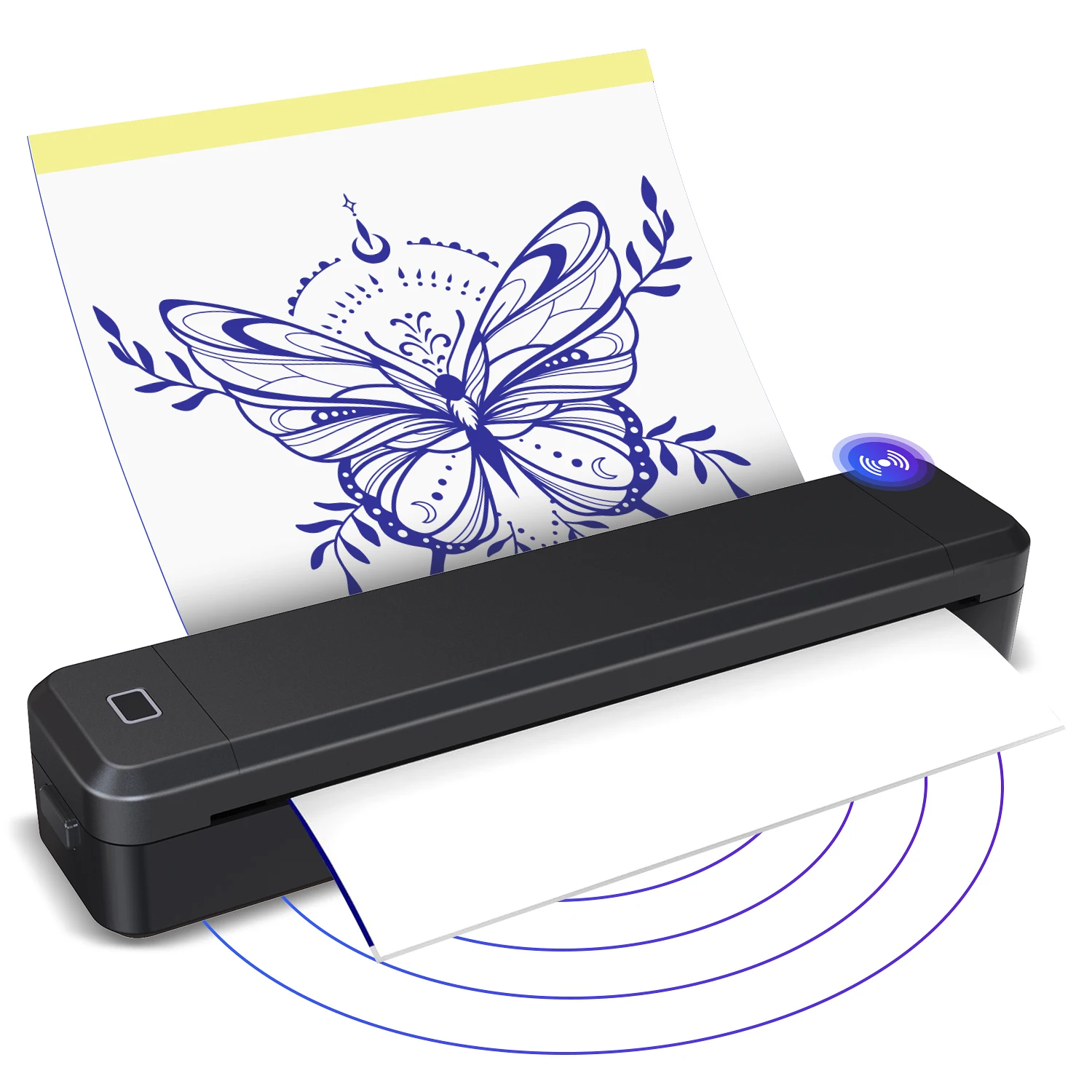 

Marklife Thermal Printer A4 X8 Mini Bluetooth Tattoo Paper Compatible with iPhone Android Mac Window For Office Small business