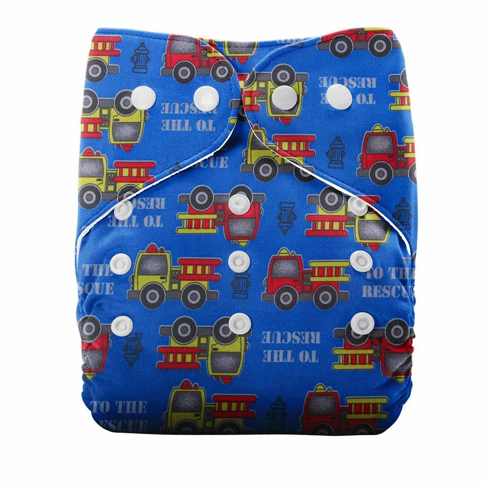 3-15kg Pocket Diaper Suede Cloth Inner Washable&reusable Absorbent Ecological Adjustable Baby Nappy Cover Baby Insert A1250 images - 6