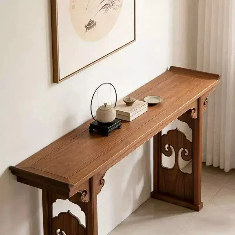 LMM entrance table foyer entry Song-style aesthetic end view table shelf furniture