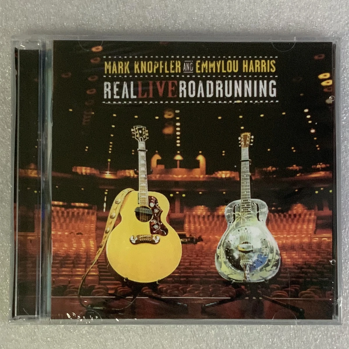 Rock mark knopfler emmylou harris música cd real ao vivo roadrunning álbum direito agora registro de música + dvd cosplay walkman caixa de trilha sonora