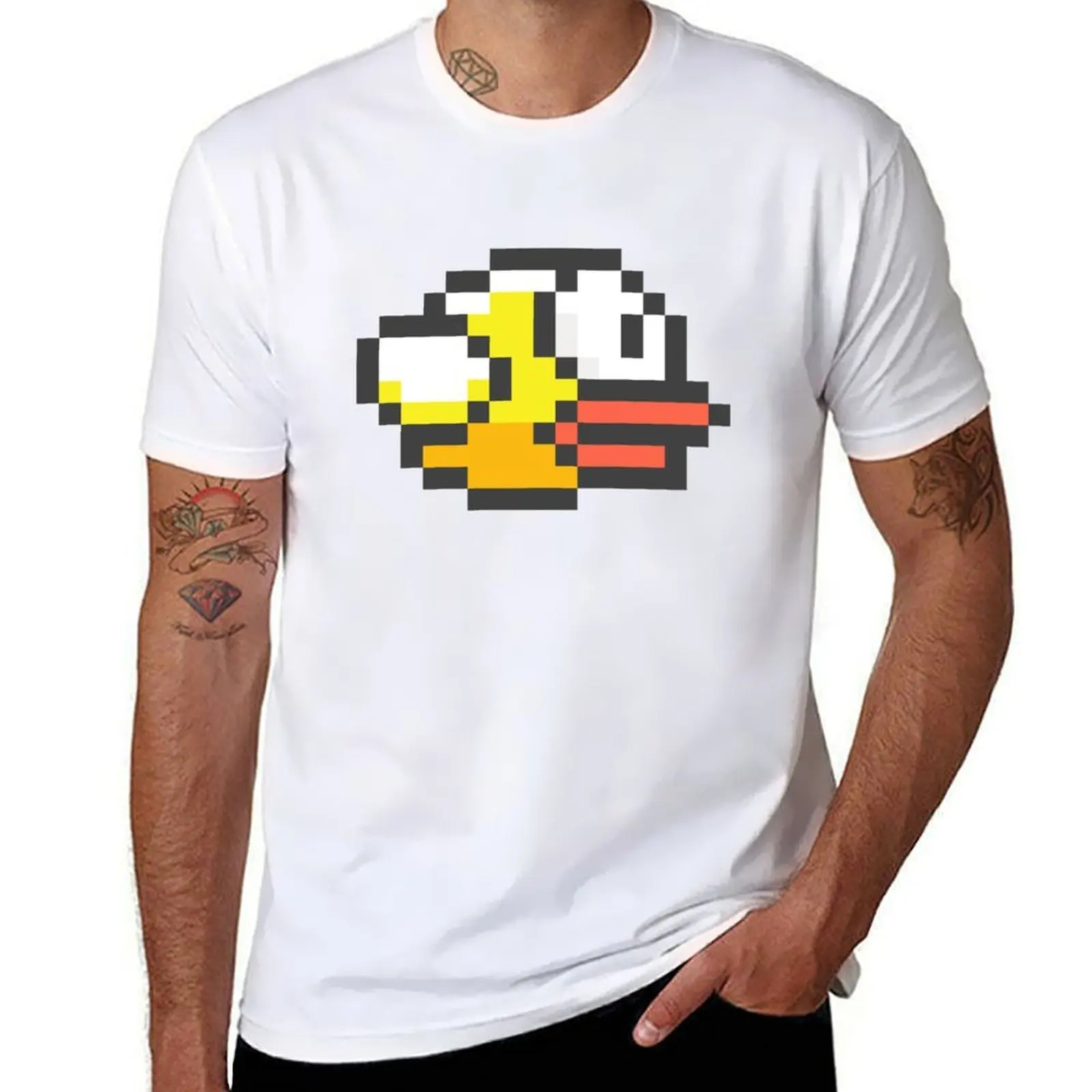 

Flappy T-Shirt t shirt men 100% cotton luxury brand t shirts for man cotton funny T-Shirt