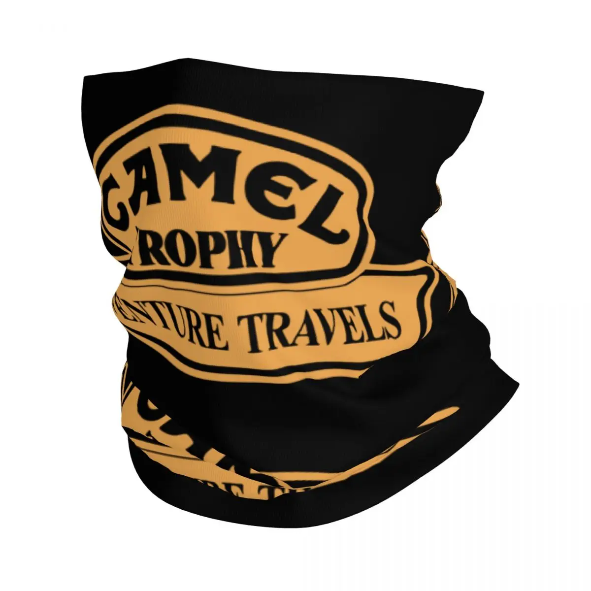 Camel Trophy Racing Bandana Neck Gaiter Printed Mask Scarf Warm Headband Running for Men Women Adult Winter