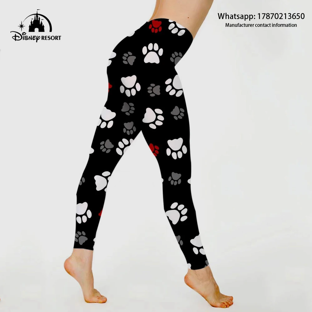 

Women's Gym Yoga Seamless Pants Activewear Stretch High Waist Exercise Workout Fitness Leggings Sweatpants Disney Branded