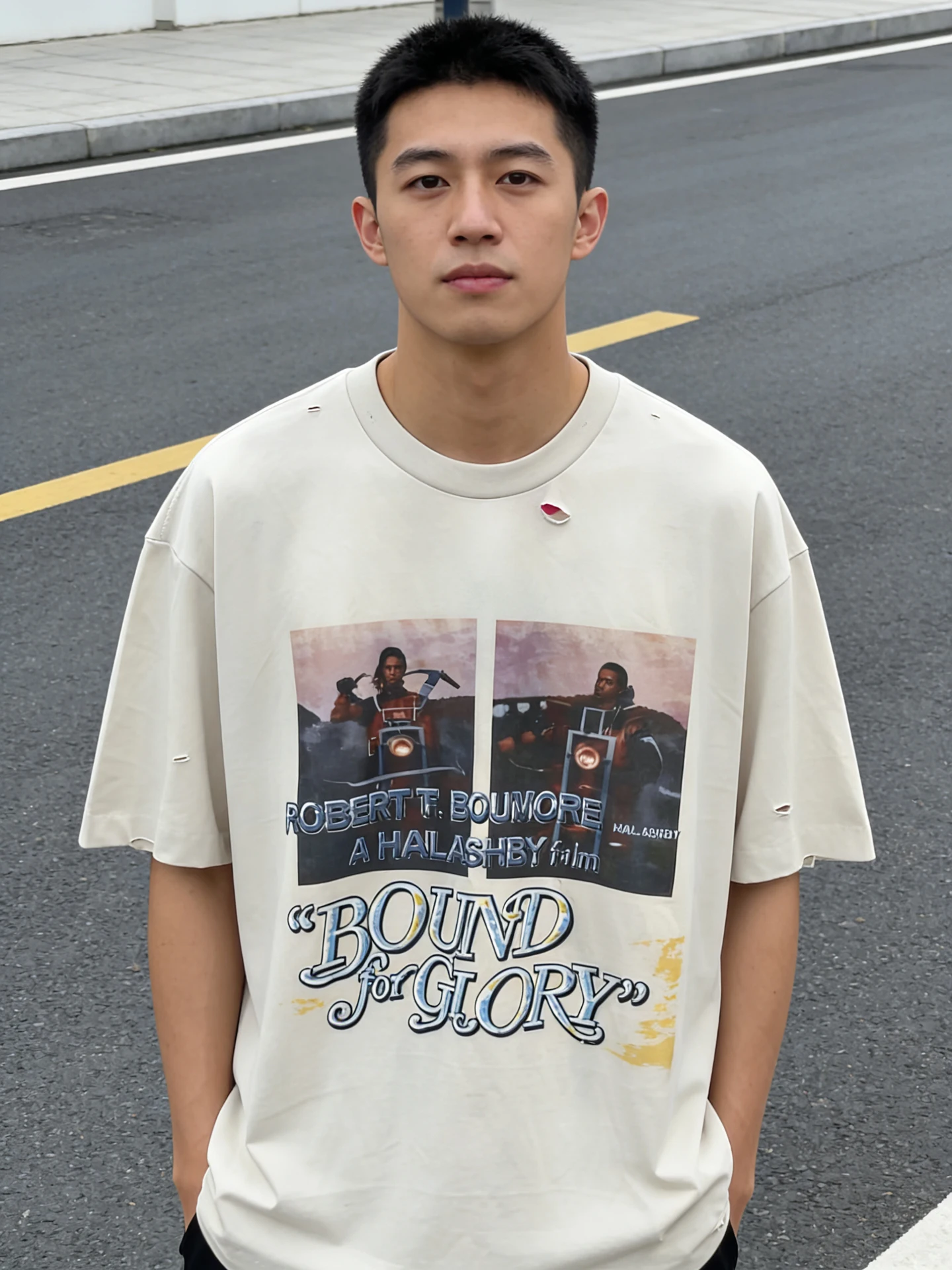 

Винтажная свободная футболка с коротким рукавом в стиле ретро, хлопковая толстовка, молодежная модная дышащая удобная одежда на каждый день