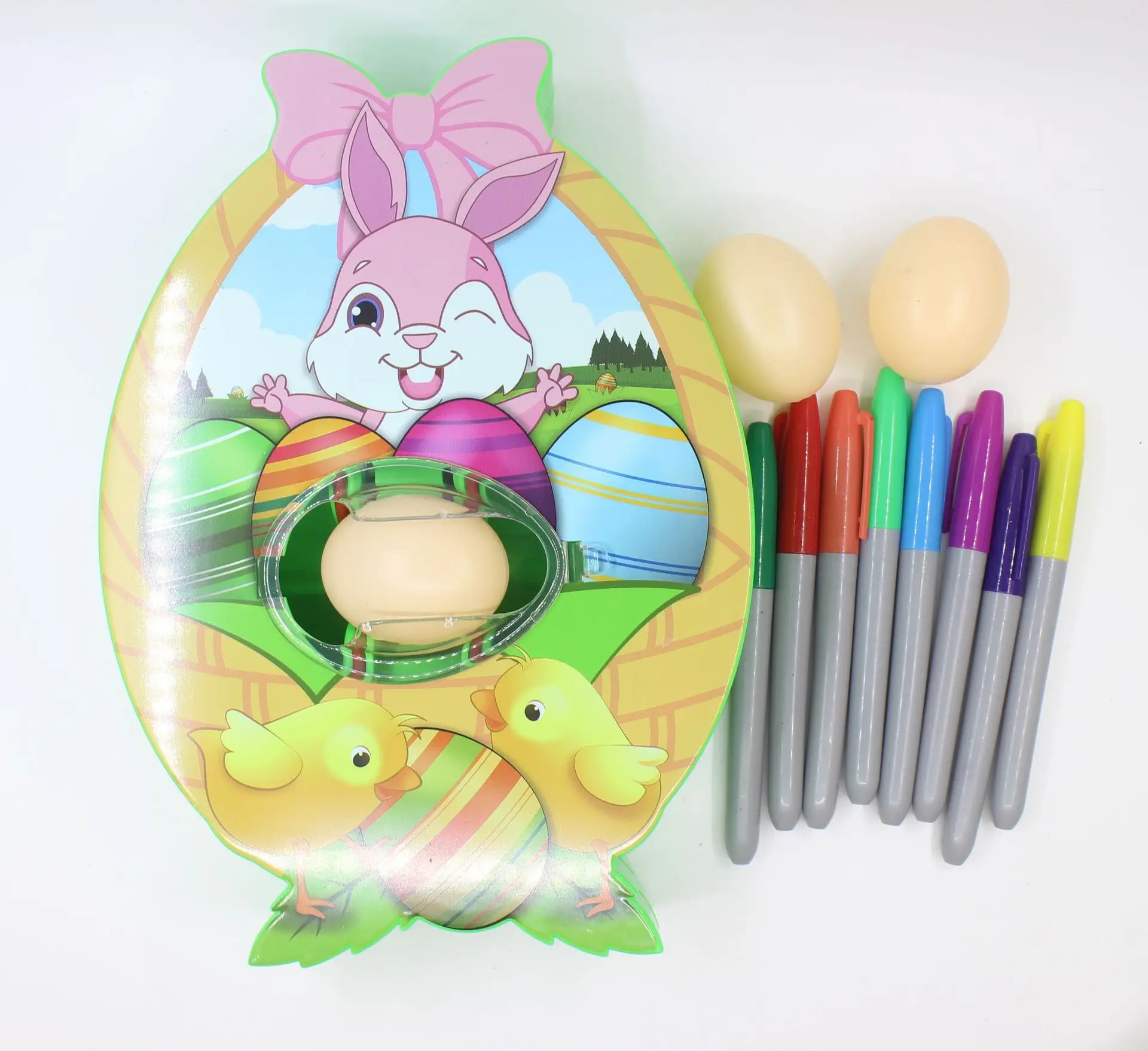 

DIY Painted Egg Easter Happy Egg Decoration Set Children's Handmade toy Children's gifts Easter Bunny