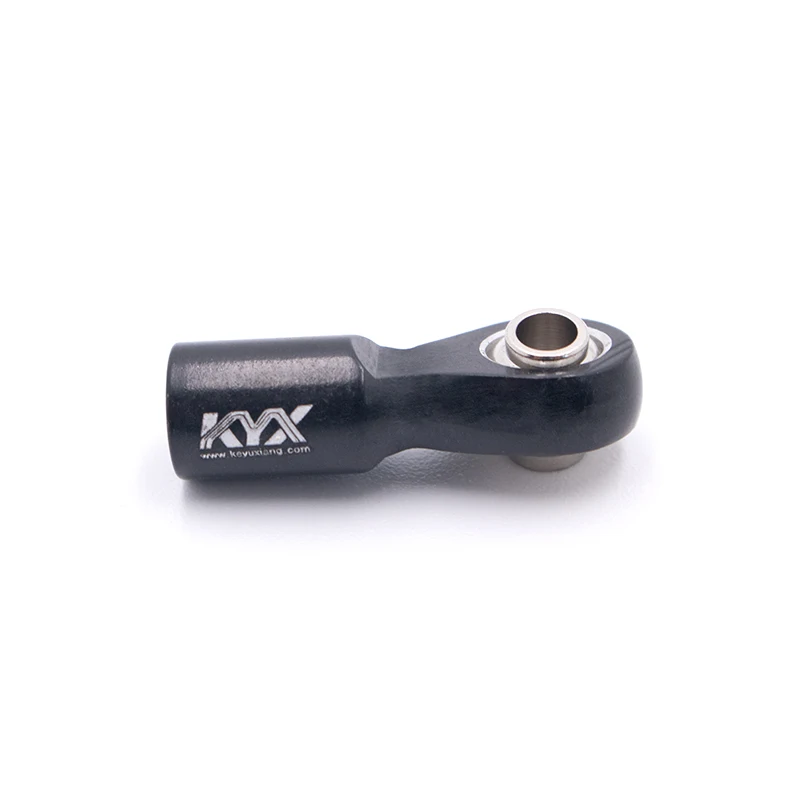 KYX simulation car M4 positive tooth side curved ball head scx10ll90046 original tie rod general M4 metal ball head