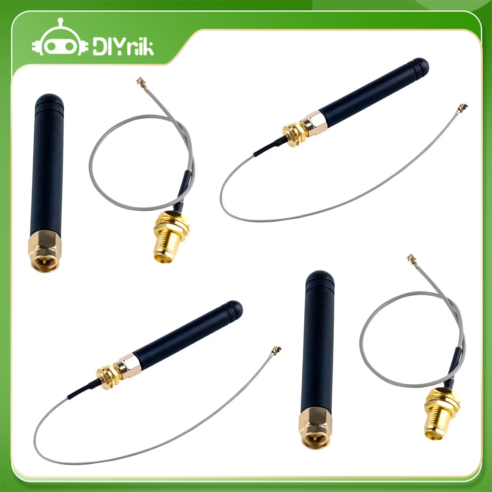 

868MHz / 915Mhz IPEX to SM A connector antenna 2dBi cable length 15cm suitable for ESP32 LoRa V3 node development board Antennas