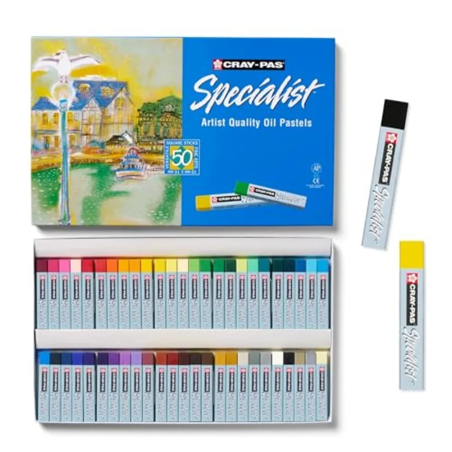 

ESP50 50-Piece Cray-Pas Specialist Colors May Vary Oil Pastel Set
