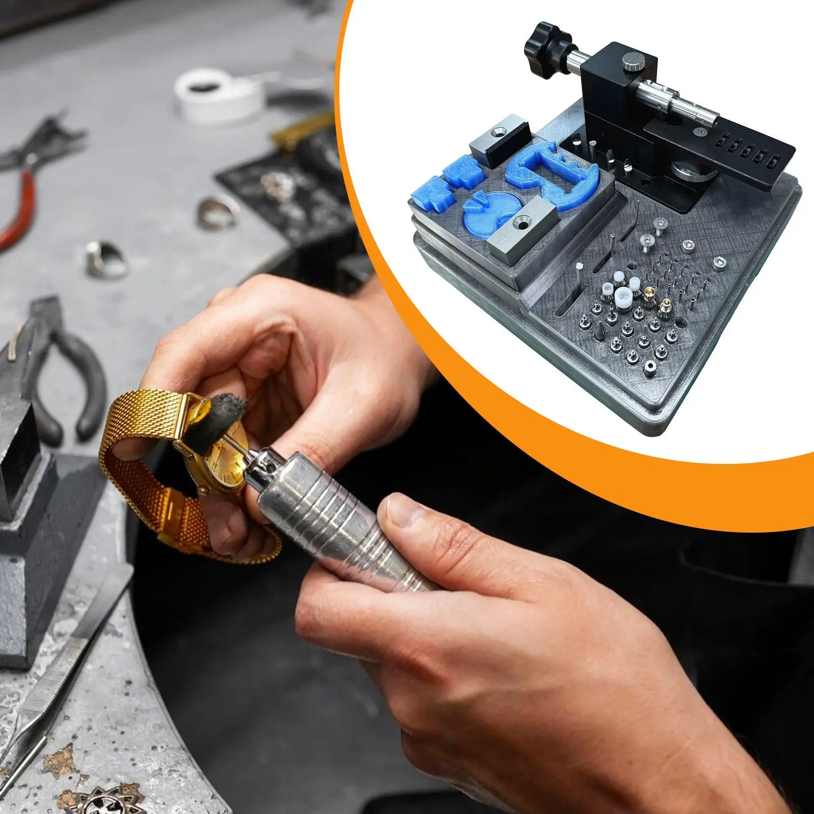 

Watch Cover Opener Repair Tool Professional Watchmaker Supplies Accessories Screw Removal Watch Back Case Remover Easy to Adjust