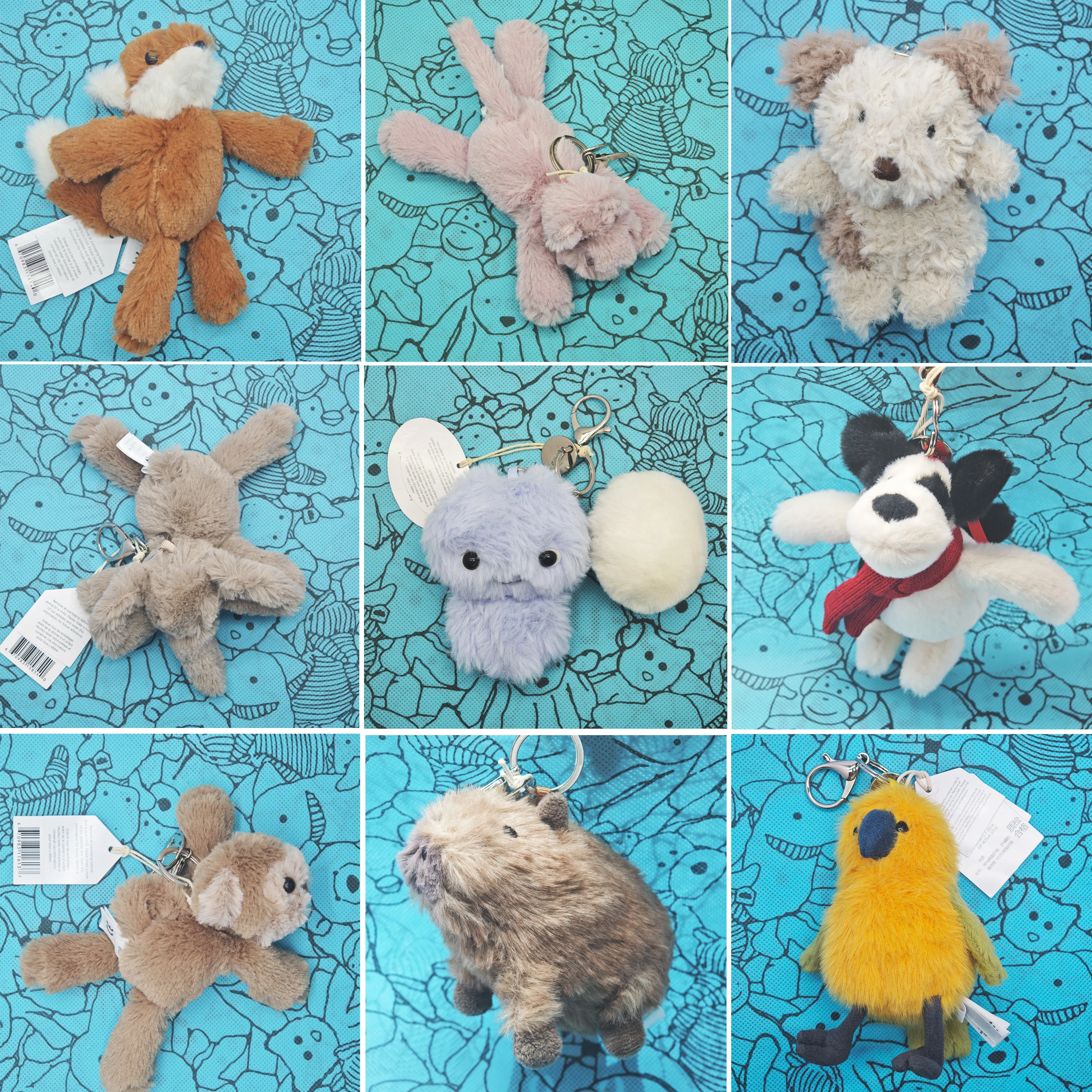 

Новый хит продаж: Модный креативный плюшевый брелок-подвеска для сумки, украшение для ключей, подарок, популярная новинка 2026 года