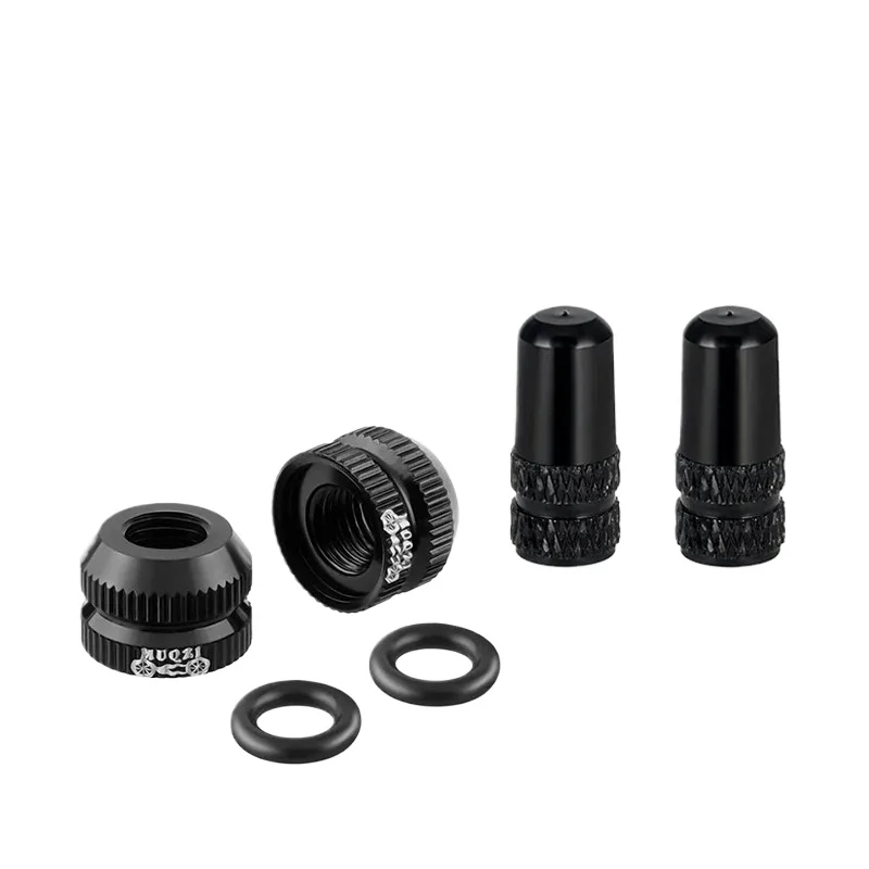 AliExpress Alloy Tire Valve Caps Set Schrader Nozzle Nuts Dustproof Cover for Inner Tube Vacuum Tire Aluminum Alloy Protective Caps
