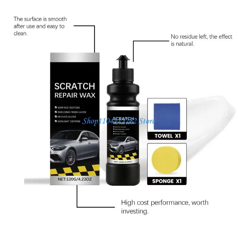 

Professional Liquid Car Scratch Repair With Deep Nourishment For Nighttime Application And Long Lasting