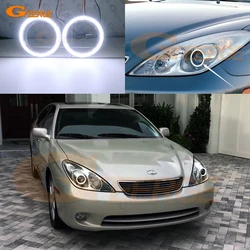 For LEXUS ES 330 ES330 2005 2006 MCV30 Excellent Ultra Bright COB Led Angel Eyes Kit Halo Rings Day Light