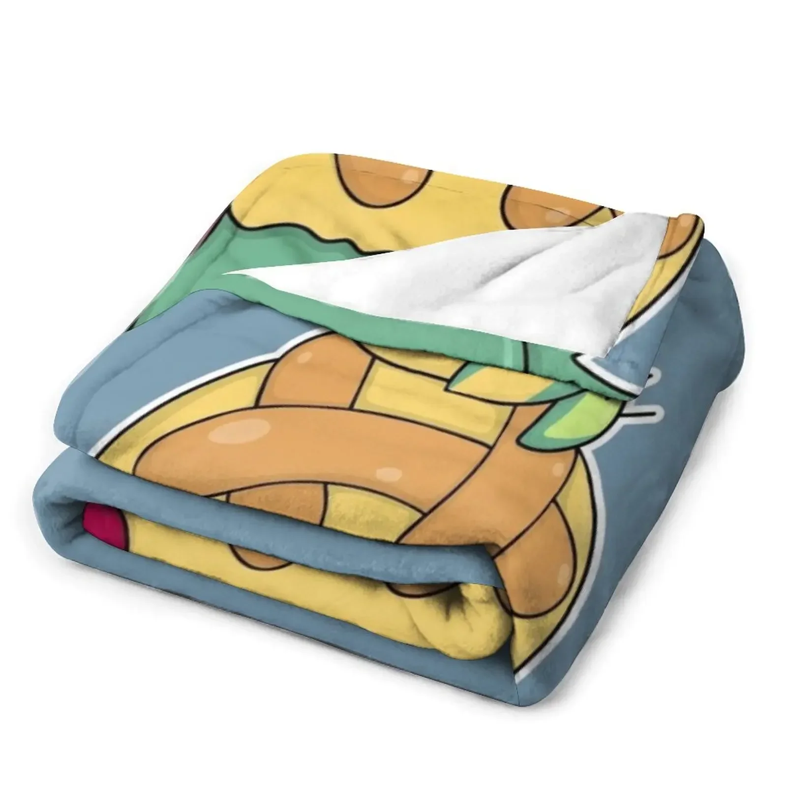 Appletun and Applin Throw Blanket Cute Flannel Fabric Blankets