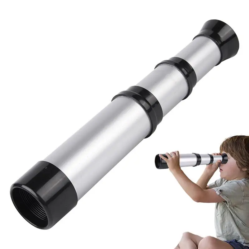 Pirate Telescope Zoomable Pocket Monocular Spyglass Handheld Telescope for Kids Outdoor Activity Camping Hiking Hunting supplies