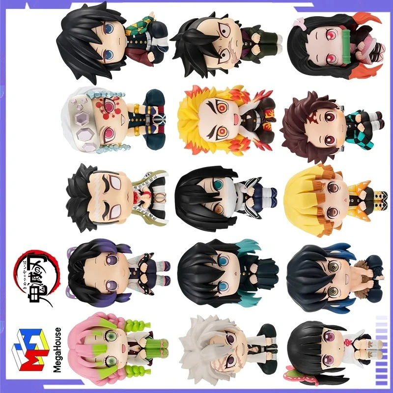 

In Stock Genuine MegaHouse Look Up Demon Slayer: Kimetsu No Yaiba Figure Action Model Anime Collectible Toys Gift