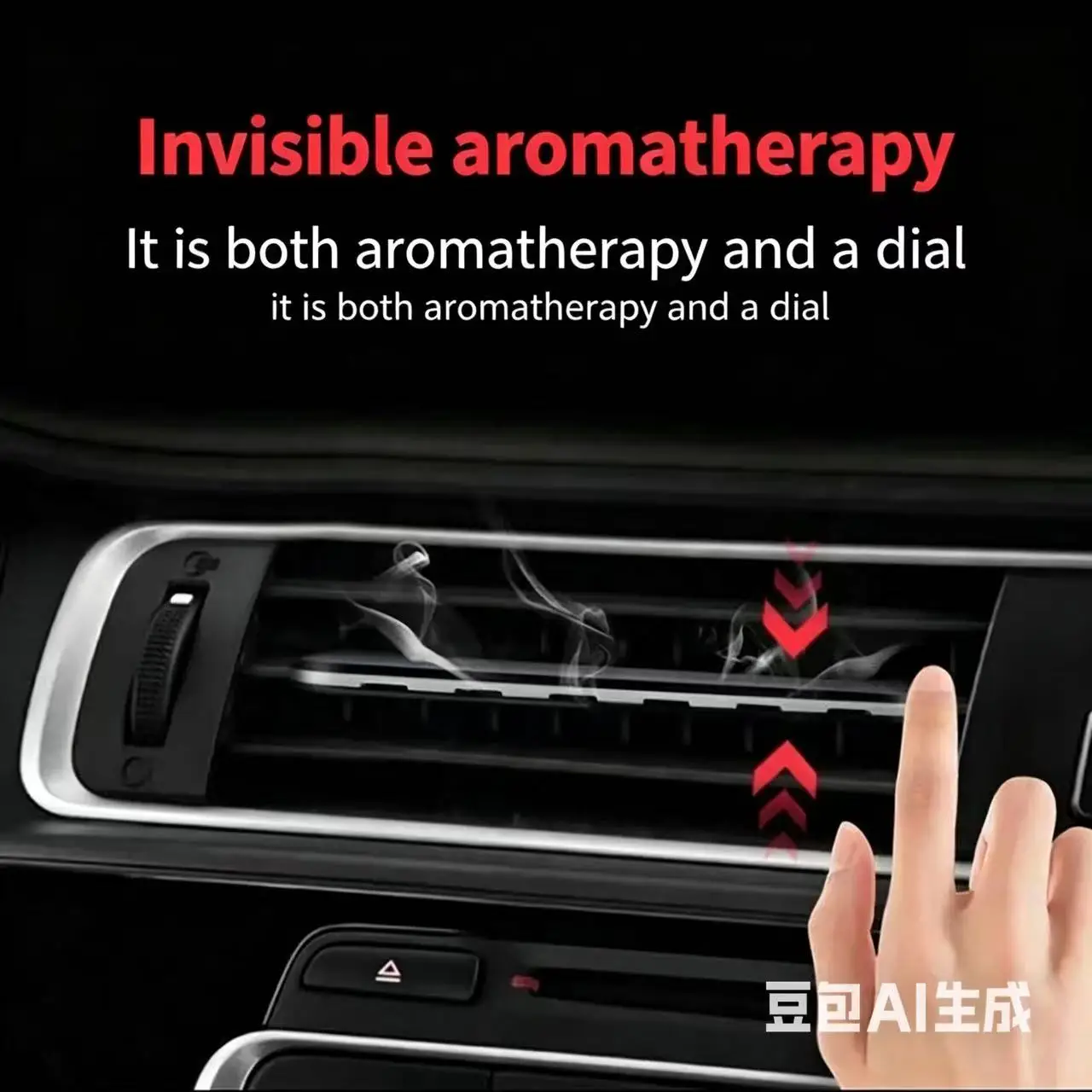 Invisible Car Air Freshener Long-Lasting Scent Diffuser,Universal for Most Car Vents Includes 12 Cologne Fragrance Refill Sticks