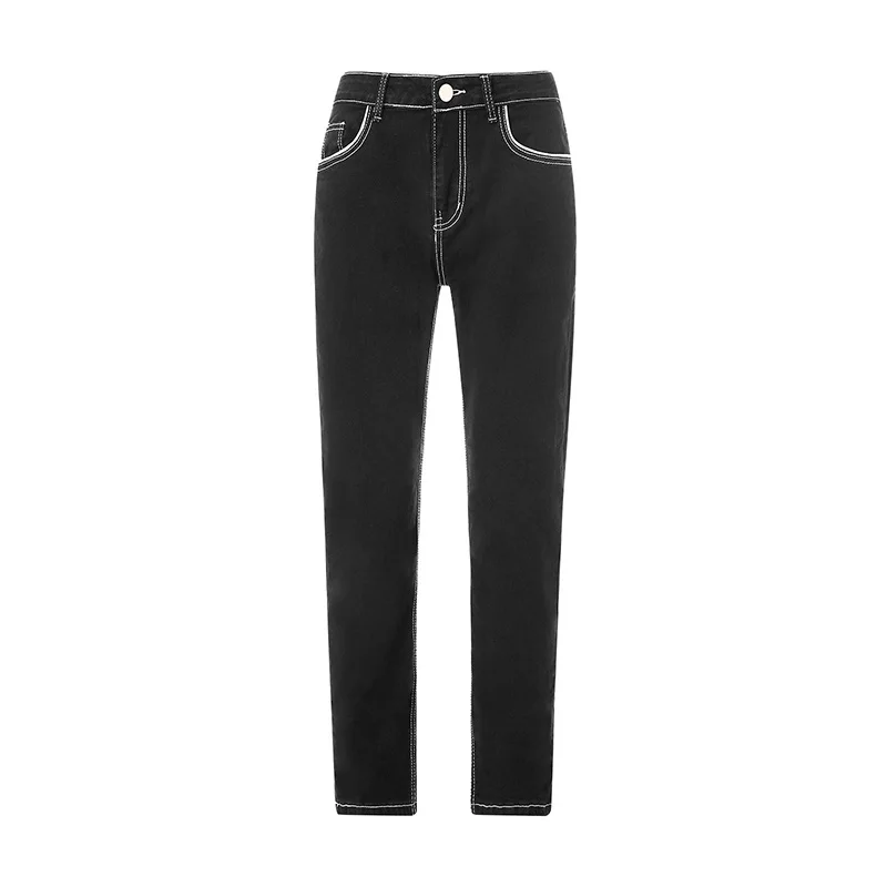 الأوروبية والأمريكية عالية الجودة الرجال ضئيلة الكلاسيكية بلون الجينز المرنة الرجال القطن المألوف ملابس رجالية عادية