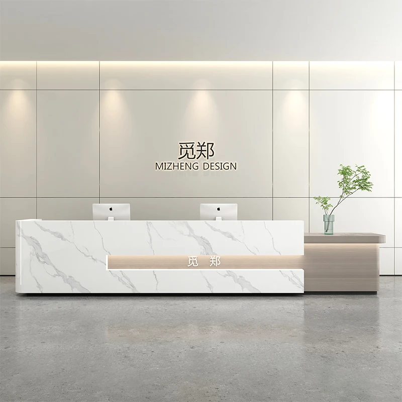 

computer Reception Desks shop counter business design cashier Reception Desks economic cabinet receptiebalie unique furniture