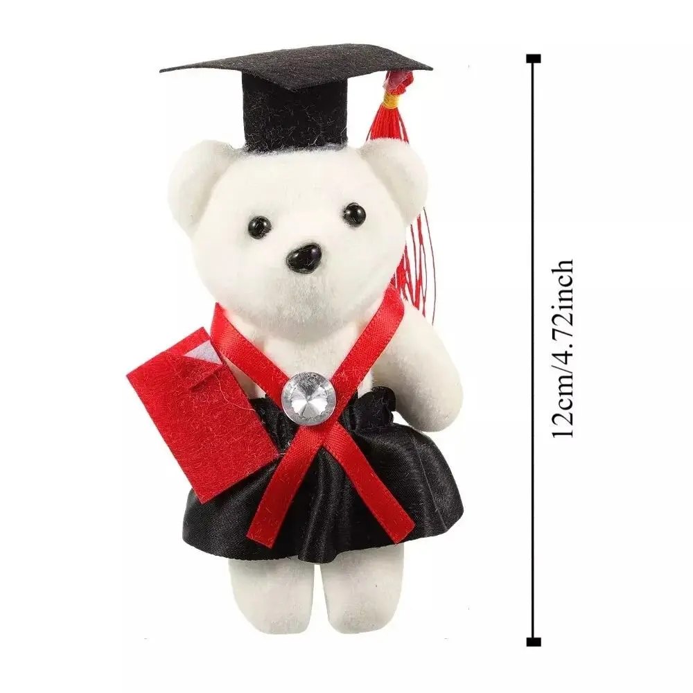 5 pièces mignon 12cm saison de remise des diplômes docteur ours Dr. ours doux docteur ours en peluche dessin animé en peluche jouet étudiant
