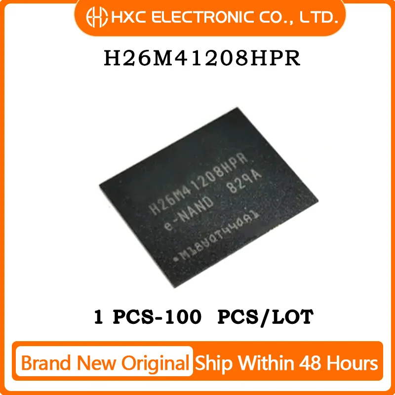 1PCS/10PCS/50PCS/100PCS H26M41208HPR 41208HPR Brand New Original IC Chip