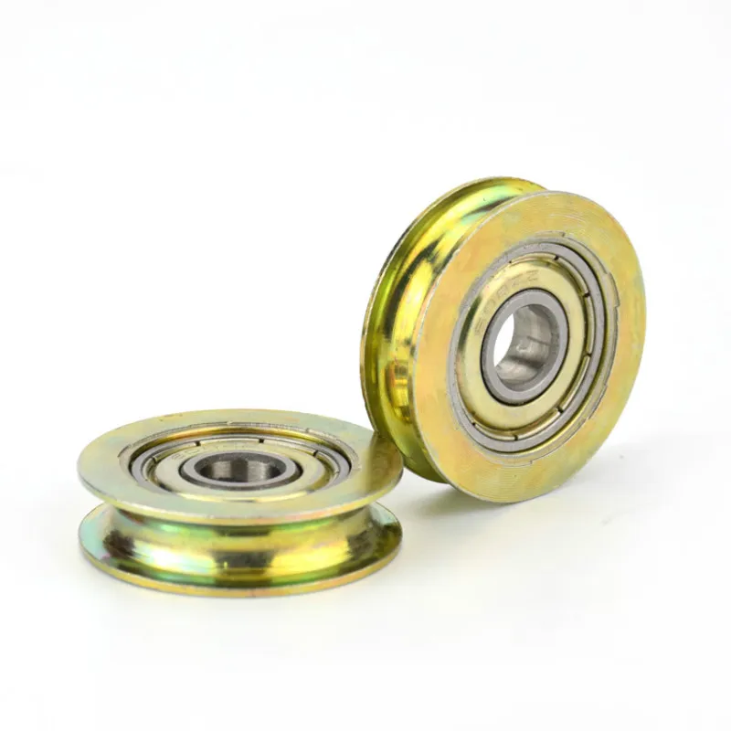 8*32*8,3mm rowek, metal odporny na rdzę, typ U, nad liną prowadzącą koło zawieszenia, rolka koła pasowego łożyska 608zz