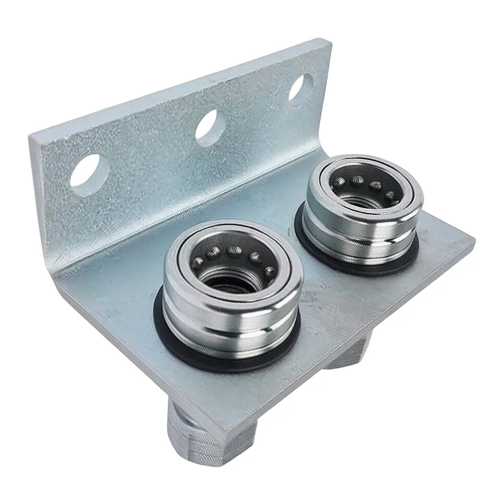Hydraulic for Quick Release Fitting TL39-B 1/2 inch NPT Push Pull Locking Sleeve Coupling Set for Agricultural Equipment