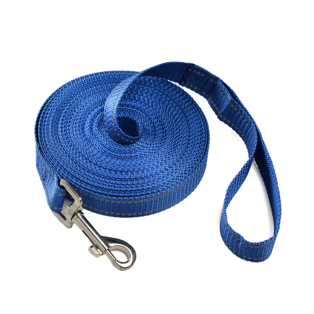 Nylon-Hundeleine, reflektierendes Zugseil für kleine große Hunde, Outdoor-Training, Spazierengürtel, langes Lanyard, Heimtierbedarf – Detail 6