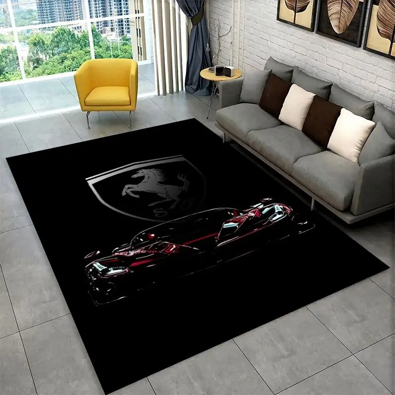 Retro F-Ferrarii Racing Car Mo - đánh giá và giá Kids Outdoor Mat