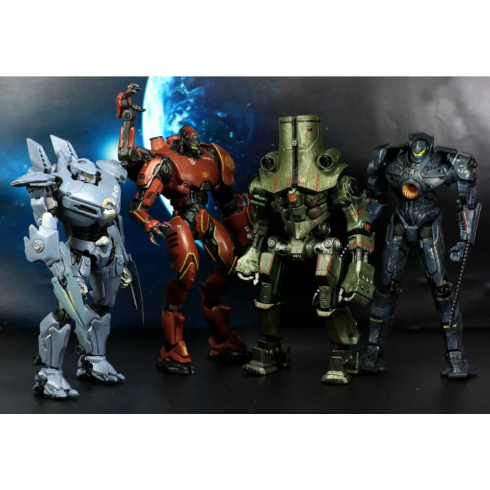 Heißer Verkauf von NECA Ein cooles Spielzeug Gipsy Danger Maschine Tango Wolf Messer Kopf Biest Roboter bewegliches Modell