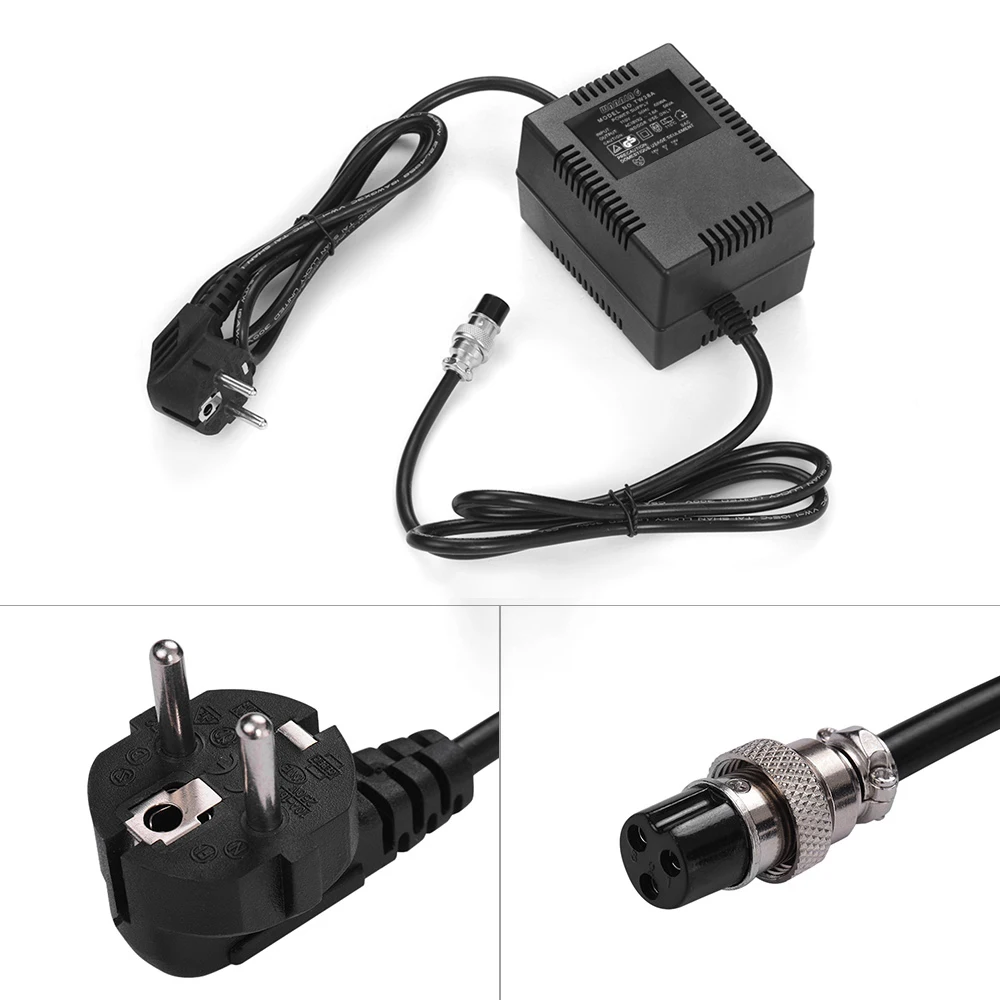 High-Power Mengpaneel Mixer Voeding AC Adapter 17V 1600ma 60W 3-Pins Connector 220V Ingang Eu Stekker Voor Yamaha Mg16/6fx/Mg