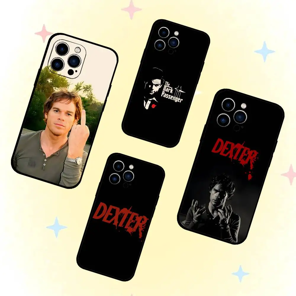 TV D-Dexter Coole Handyhülle für iPhone 17 16 15 11 12 13 14 Pro Max 16 Plus 15 Pro MAX Cover